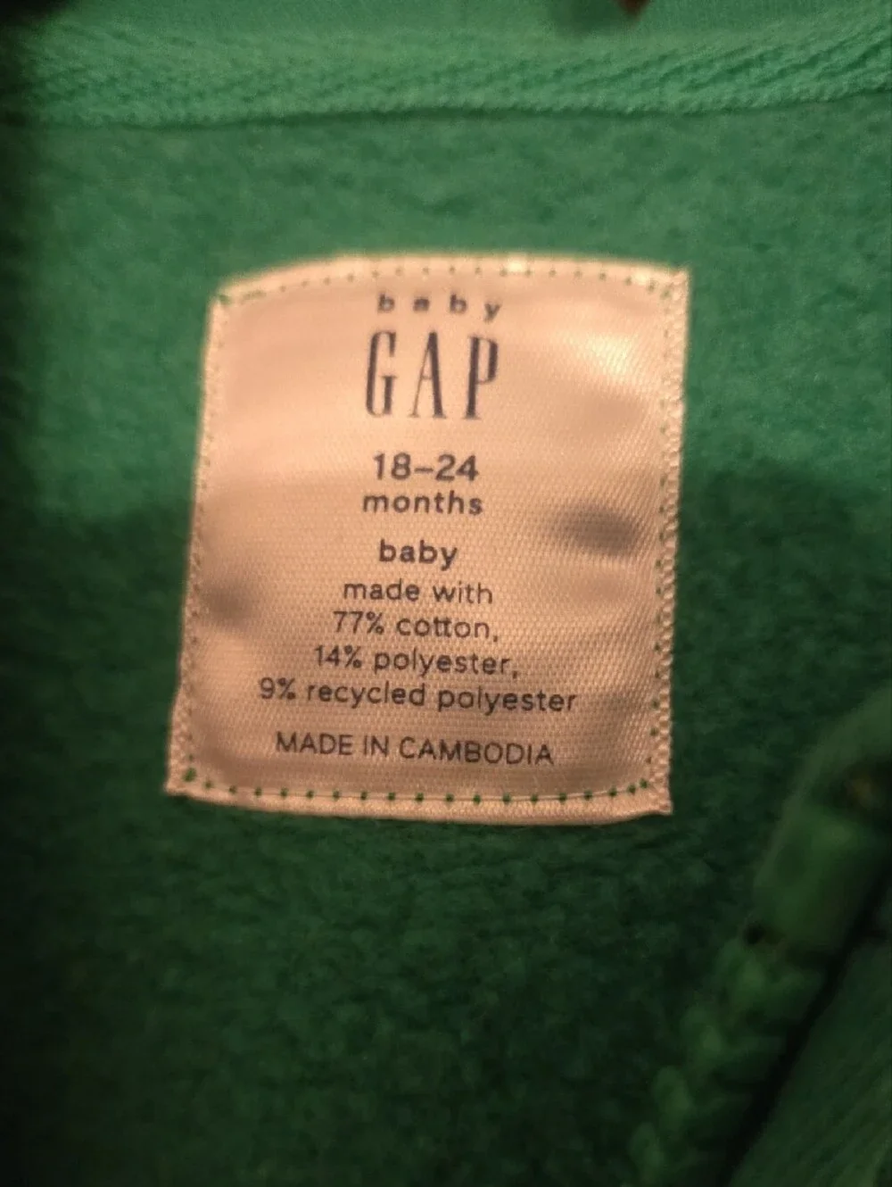 GAP Green Construction-Print Hoodie & Jogger Set